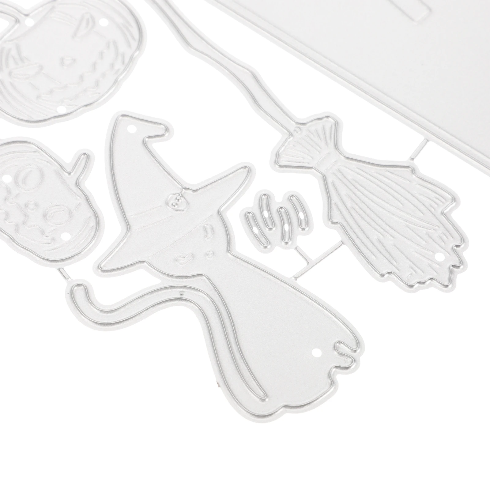 

Halloween Cutting Die High Carbon Steel Sturdy Durable for DIY Scrapbooking Photo Album Crafts Decorative Paper Embossing Tool