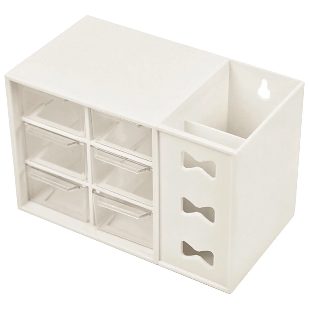

Multifunctional Drawer Style Desktop Organizer Cosmetics Container Antiwear Material Reusable Storage Box Bathroom Bedroom