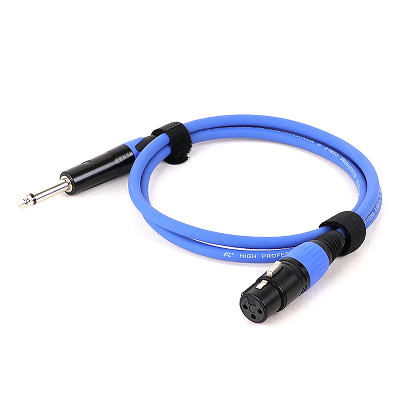 XLR Female/Male To 6.3MM Jack Mono Mic Cord For SHURE MV7 MV 7