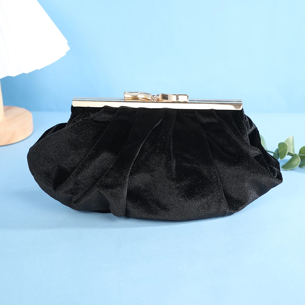 Female Feast Banquet hand tote bag Party dinner handbag elegant luxury Vintage satin evening dinner clutch bag for women