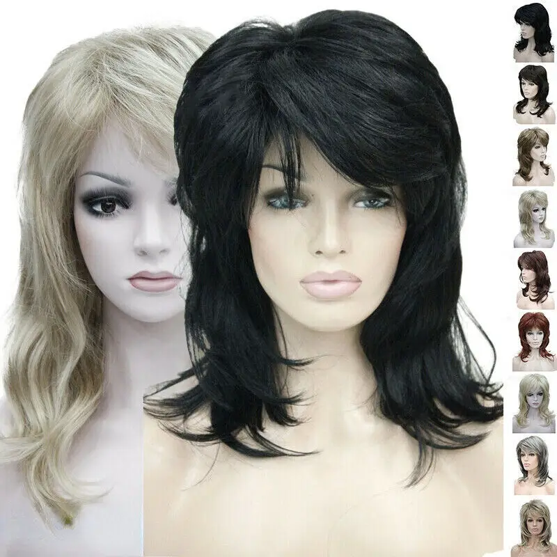 

Women Wig Short Straight Wigs Hair Full Wig Cosplay Party Wig Ladies Wig+