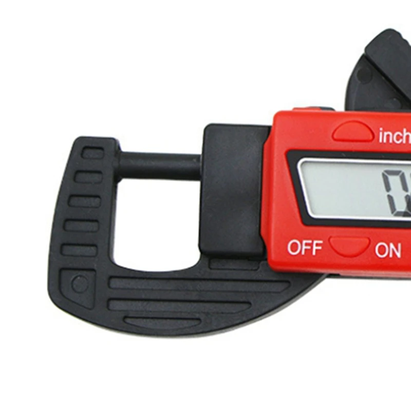 0-12.7Mm Plastic Carbon Fiber Composites Digital Thickness Caliper Micrometer Gauge