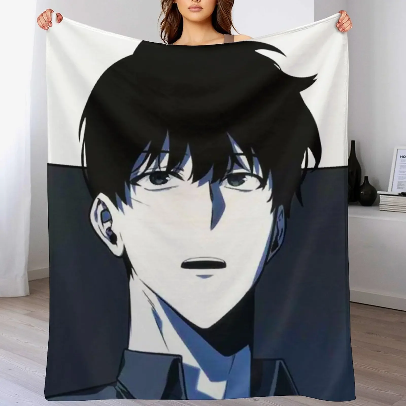 

Omniscient Reader's Viewpoint | Kim Dokja Throw Blanket Soft Breathable Blanket for Night Sleeping