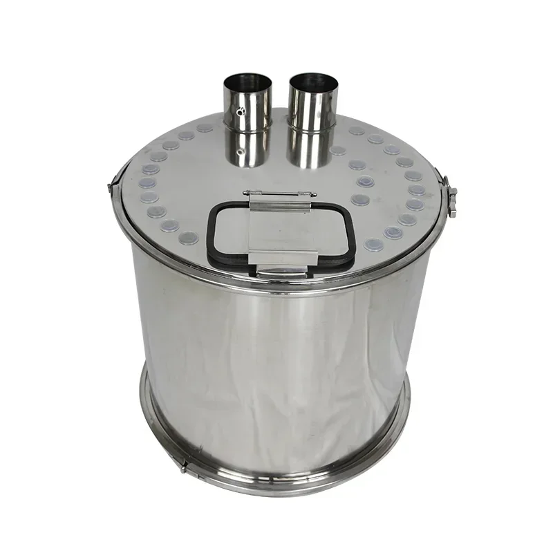 

Electrostatic Powder Coating Stainless Steel Fluidized Plate Powder Hopper