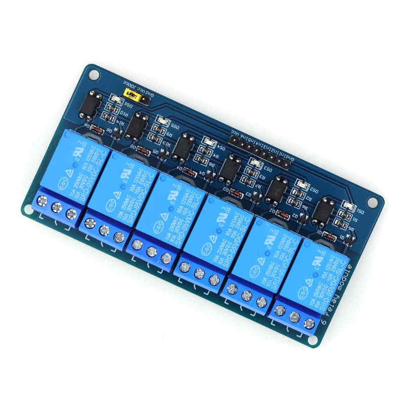 5 فولت 12 فولت 1 2 4 6 8 قناة وحدة التتابع مع optocoupler التتابع الناتج 1 2 4 6 8 طريقة وحدة التتابع لاردوينو في المخزون