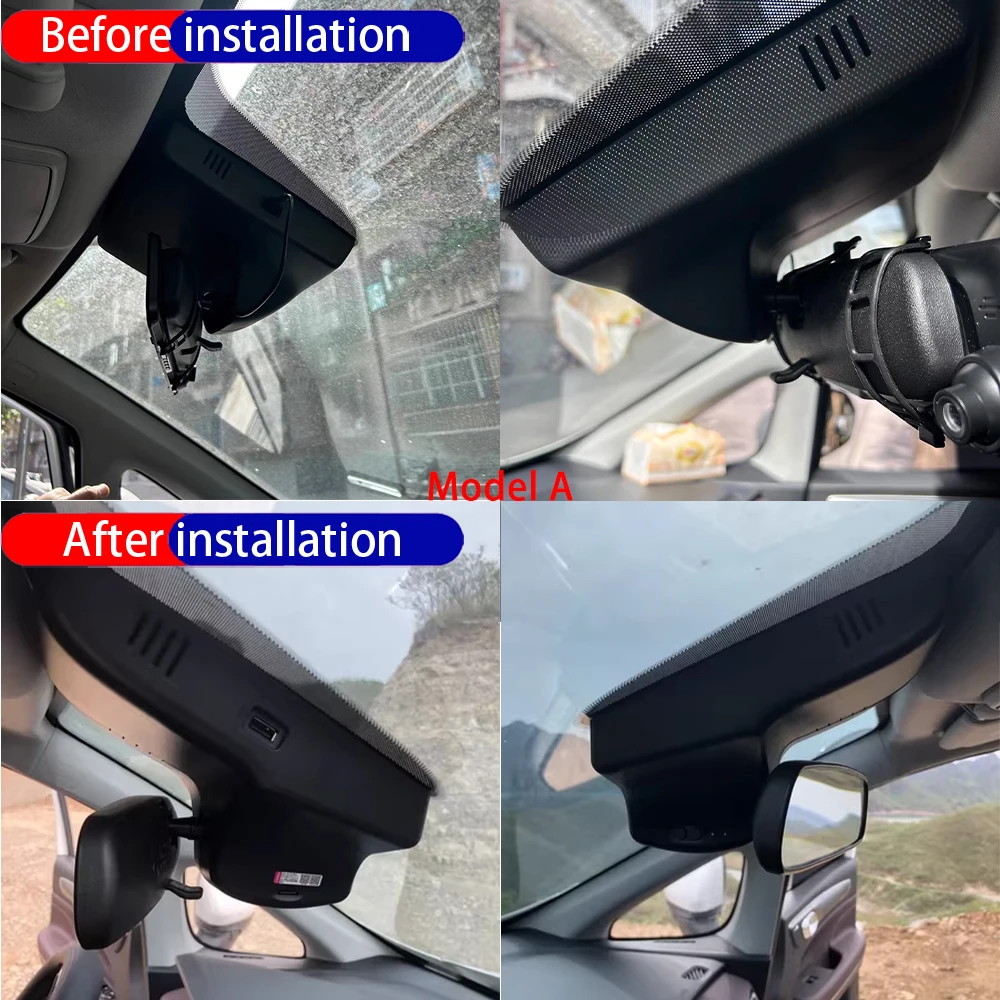 Dash Cam for Trumpchi GAC M6 GM6 GN6 Pro Max 2018-2025 Front＆Rear 4K DVR Dashboard Camera Video Drive Recorder Parking Mode