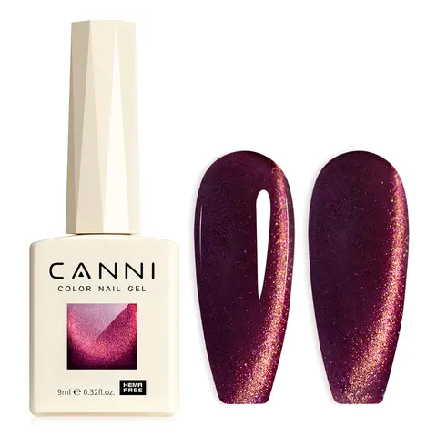 #8047 CANNI Cat Eye Gel Nail Polish TPO/Hema Free Soak Off UV LED Gel Varnish Super Glossy Glitter Diamond Semi Permanent 9ML