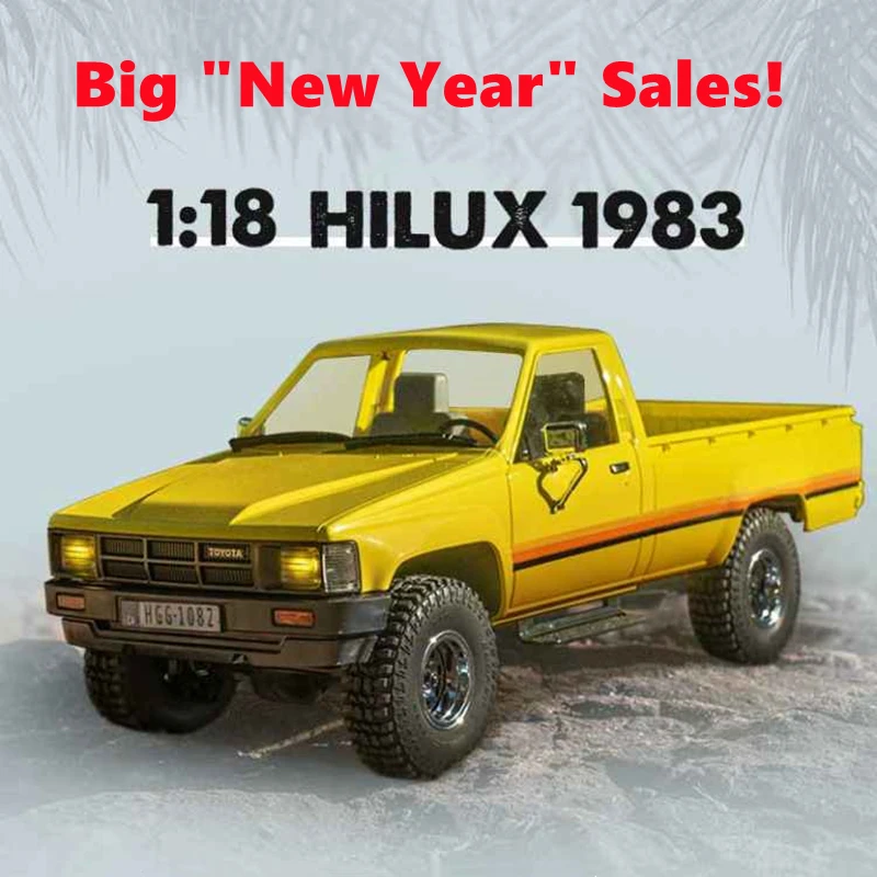 هايلوكس ٨٦: تقييم شامل لسيارة التحكم عن بُعد FMS Hilux 1:18 RC Electric Remote Control 4WD