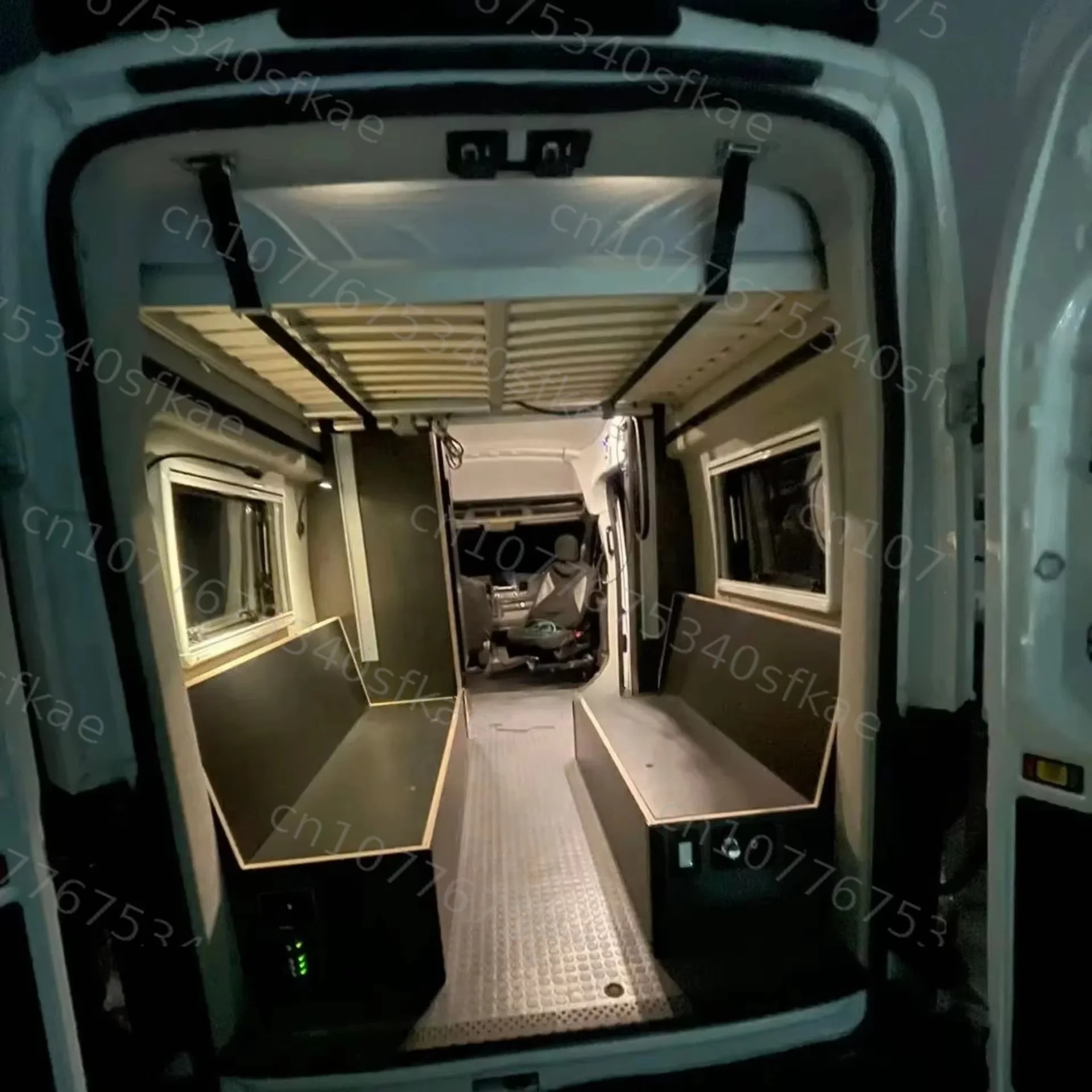 Customized High Quality Aluminum Bed Lift Bed System 12V 24V Caravan Motorhome Accessories For Campi
