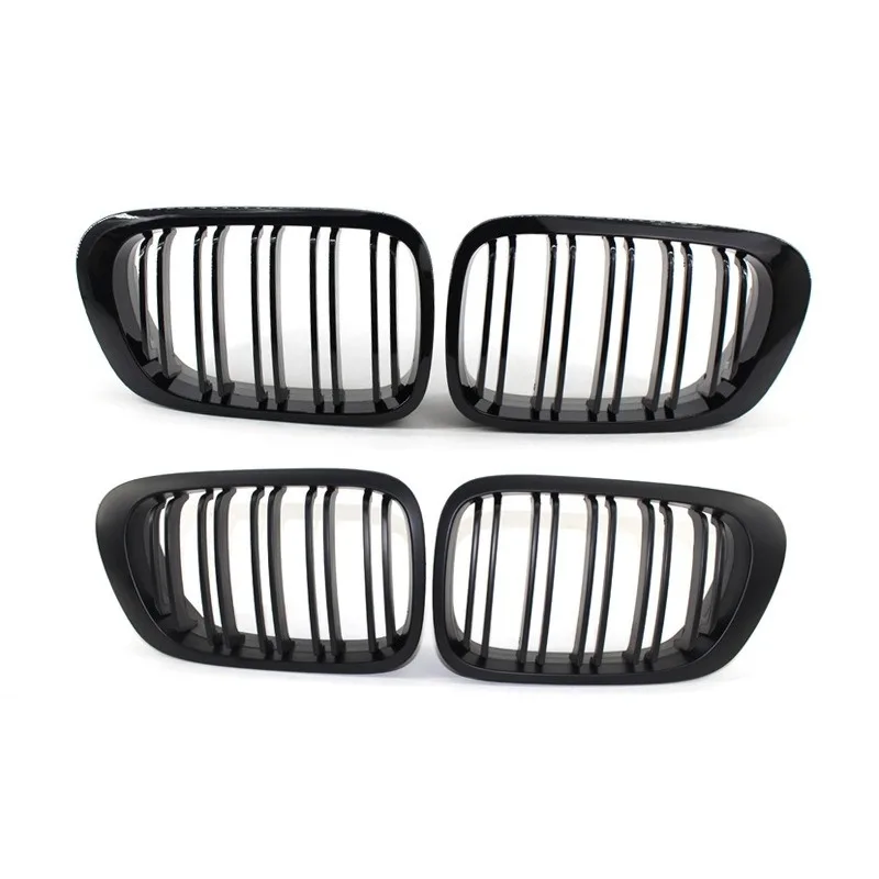 For BMW 3 Series Front Grille 1998-2003 Coupe Cabriolet Pre-Facelift M3 2000-2007 Single Double Style E46 Car Grille Accessories - view 2