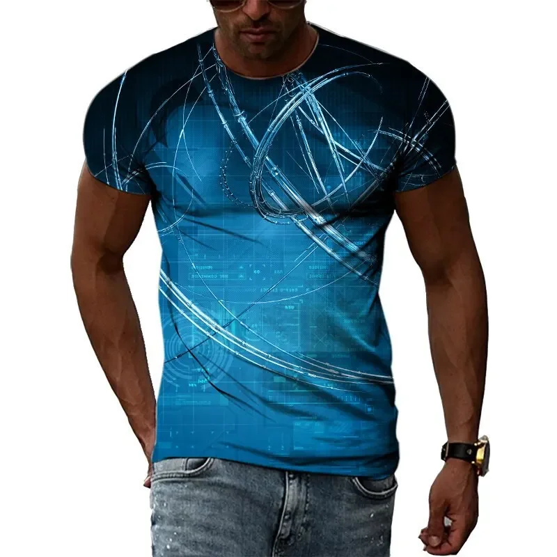 2024 Middle East Bohemian Custom 3D Printing New Design T-shirt Unisgender Travel Street Leisure Plus Size Loose Street Top 6XL