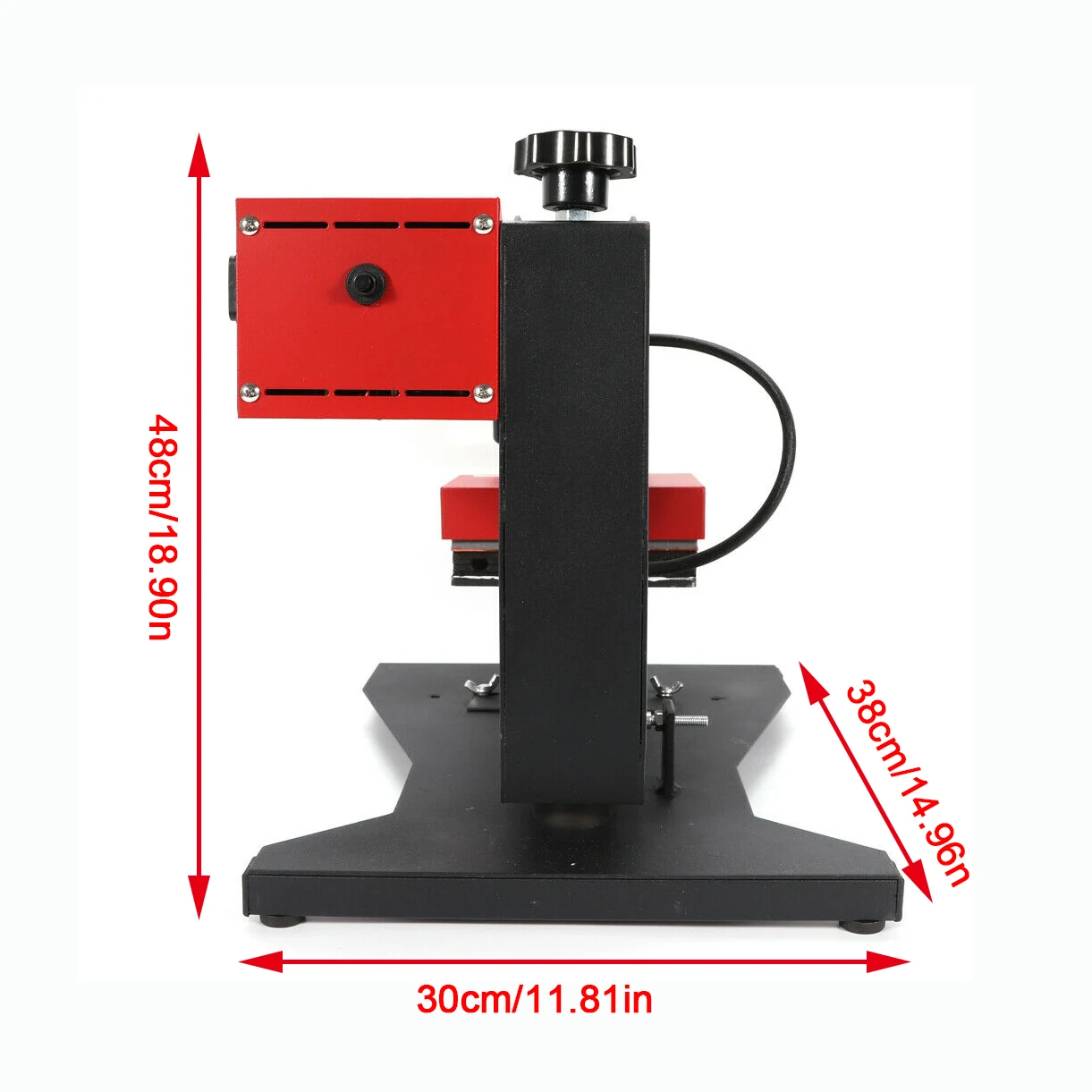 Caneta quente máquina, 6 canetas, Hot Press máquina, 0-999S