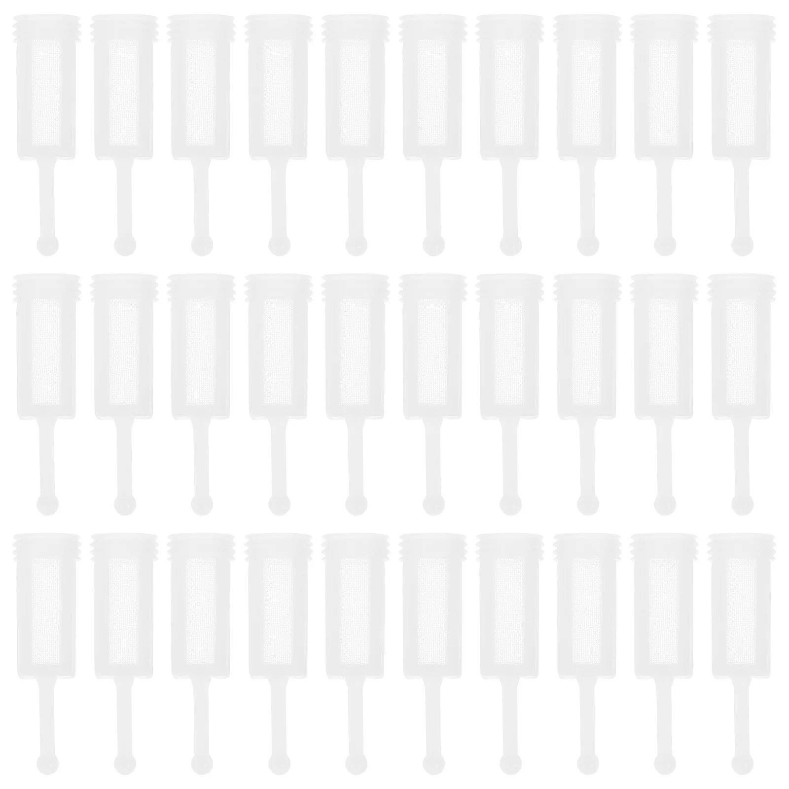 40 قطعة من فلاتر بخاخ الطلاء العالمي، مصفاة ناعمة شبكية من النايلون للتدفق السلس ومصفاة طلاء العمل المفصلة #1