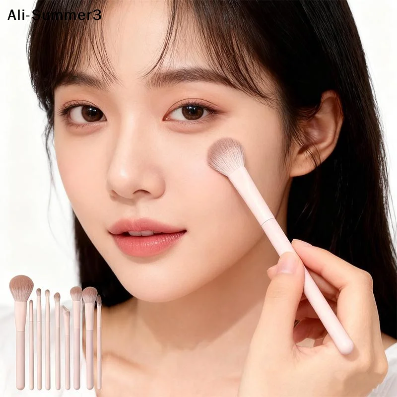 【Vx3】Beginner Makeup Brush Set 7-13Pcs Foundation Brush Concealer Eyeshadow Makeup Brush Cosmetic Makeup Beauty Tool