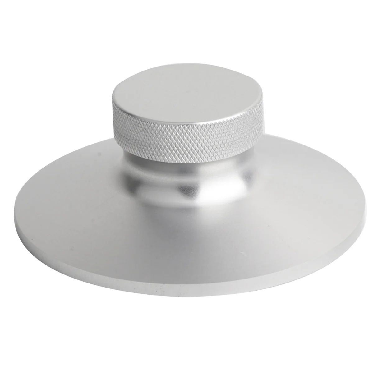 Record Weight Stabilizer Audio LP Vinyl Turntable Recorder Weight Clamp Stabilizer Vibration with Level Silver