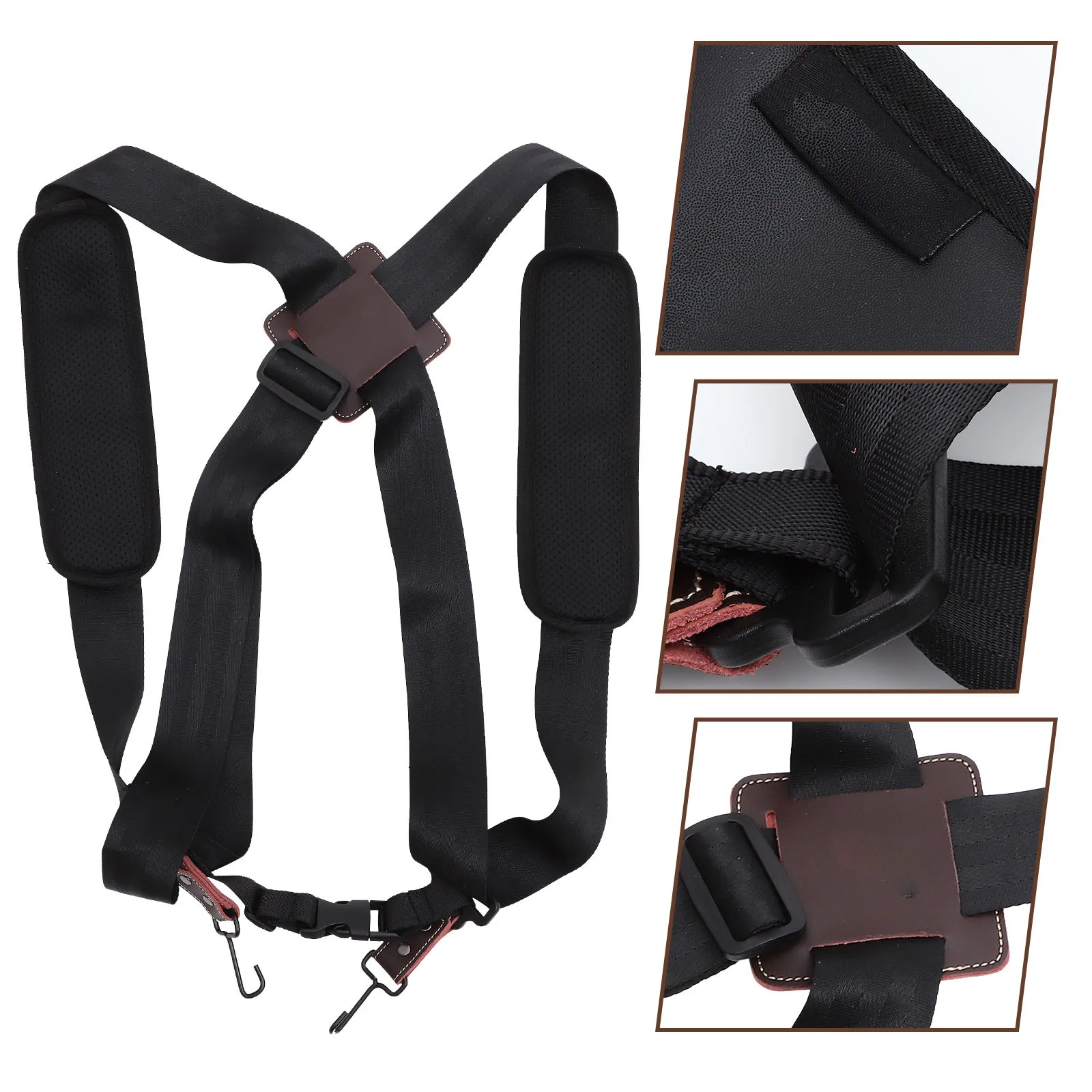 

1Pcs African Drum Double Shoulder Strap Polyester Durable Stress-Reducing Drum Carrying Cord Accessory
