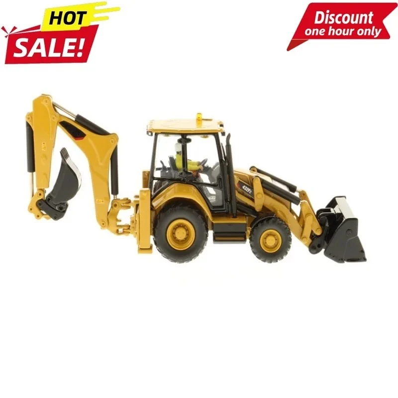 

1:50 Skid Steer Loader Diecast Model Dual Attachment Alloy Construction Vehicle for 432F2 Collection 85249