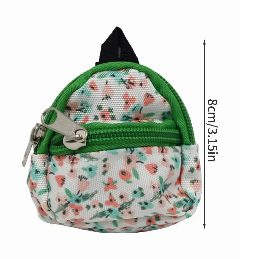 Borsa per bambole in miniatura giocattoli per il 1/6 zaino per bambole BJD zaino per fiori carino decorazioni per casa delle bambole zaino per bambole accessori per vestiti