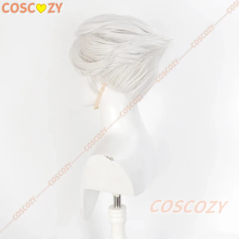 Новый аниме To be Hero X, милый парик для косплея, короткие белые волосы Lin Ling, парик для вечеринки на Хэллоуин для женщин и мужчин, карнавальная ролевая игра, Cos Acces