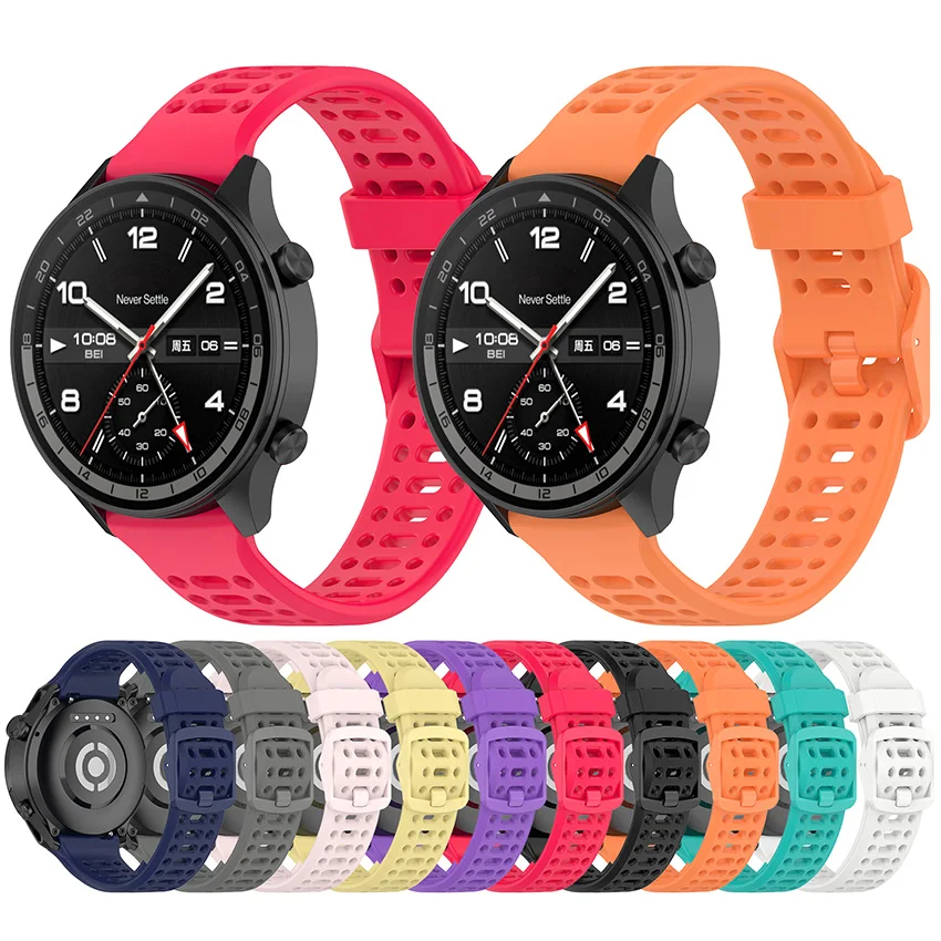 22 мм модный стильный ремешок для часов Oppo, спортивные умные часы, сменный силиконовый браслет, браслет, аксессуары для ремня Correa 22 мм модный стильный ремешок для часов Oppo, спортивные умные часы, сменный силиконовый браслет, браслет, аксессуары для ремня Correa