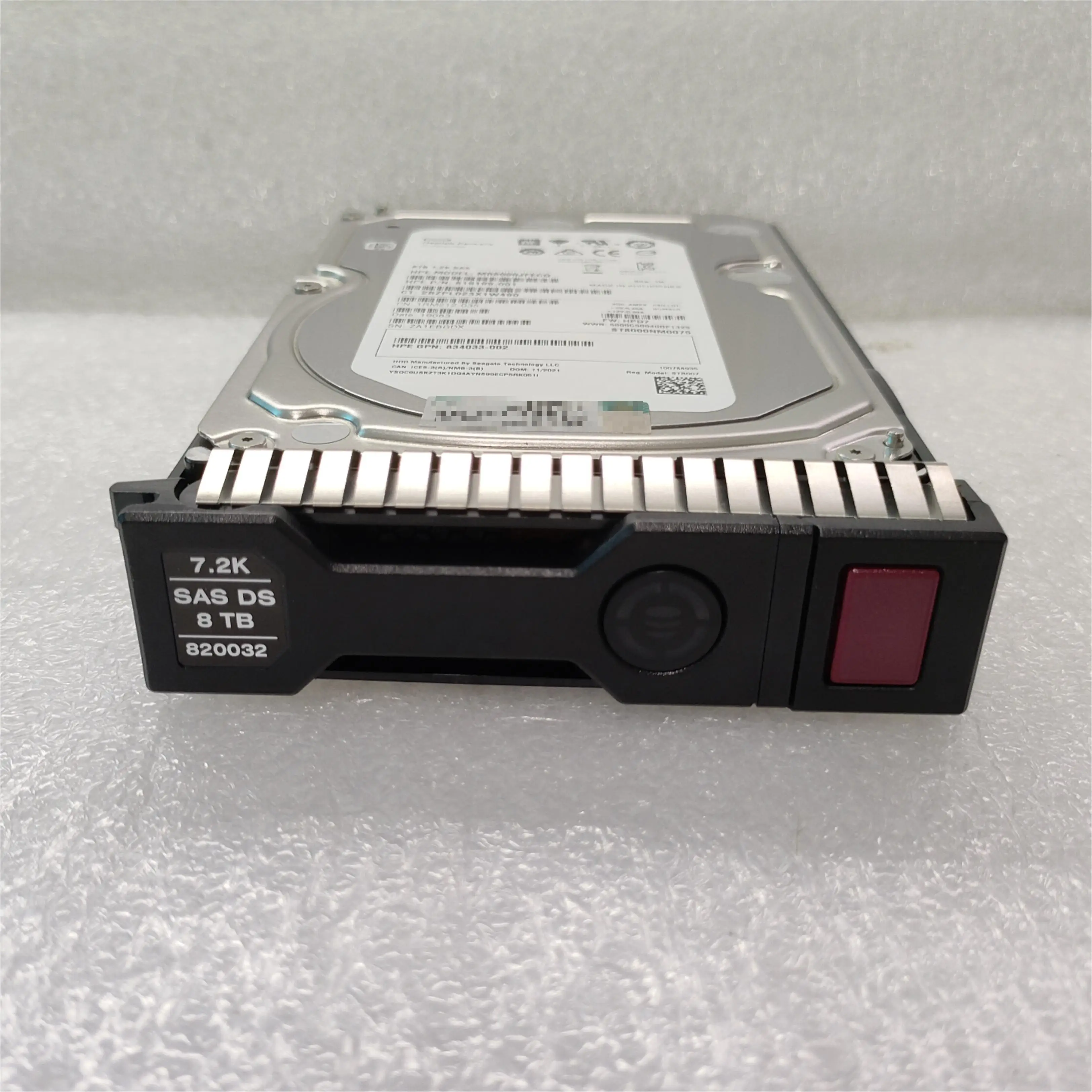 Good Price 819201-B21 820032-001 8TB SAS 7.2K 12G 3.5 HDD