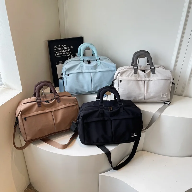 

Foldable Maternity Hospital Go Bag Simplicity Multi-Pocket Organizer with Wet/Dry Zones Expandable Baby Diaper Bag for Travel