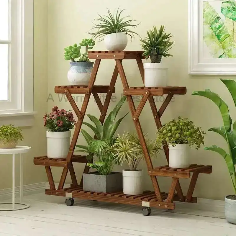 

Nordic Garden Wedding Decorations Designer Aesthetics Rack Plant Display Shelf Minimalist Organizer Muebles Home Furniture