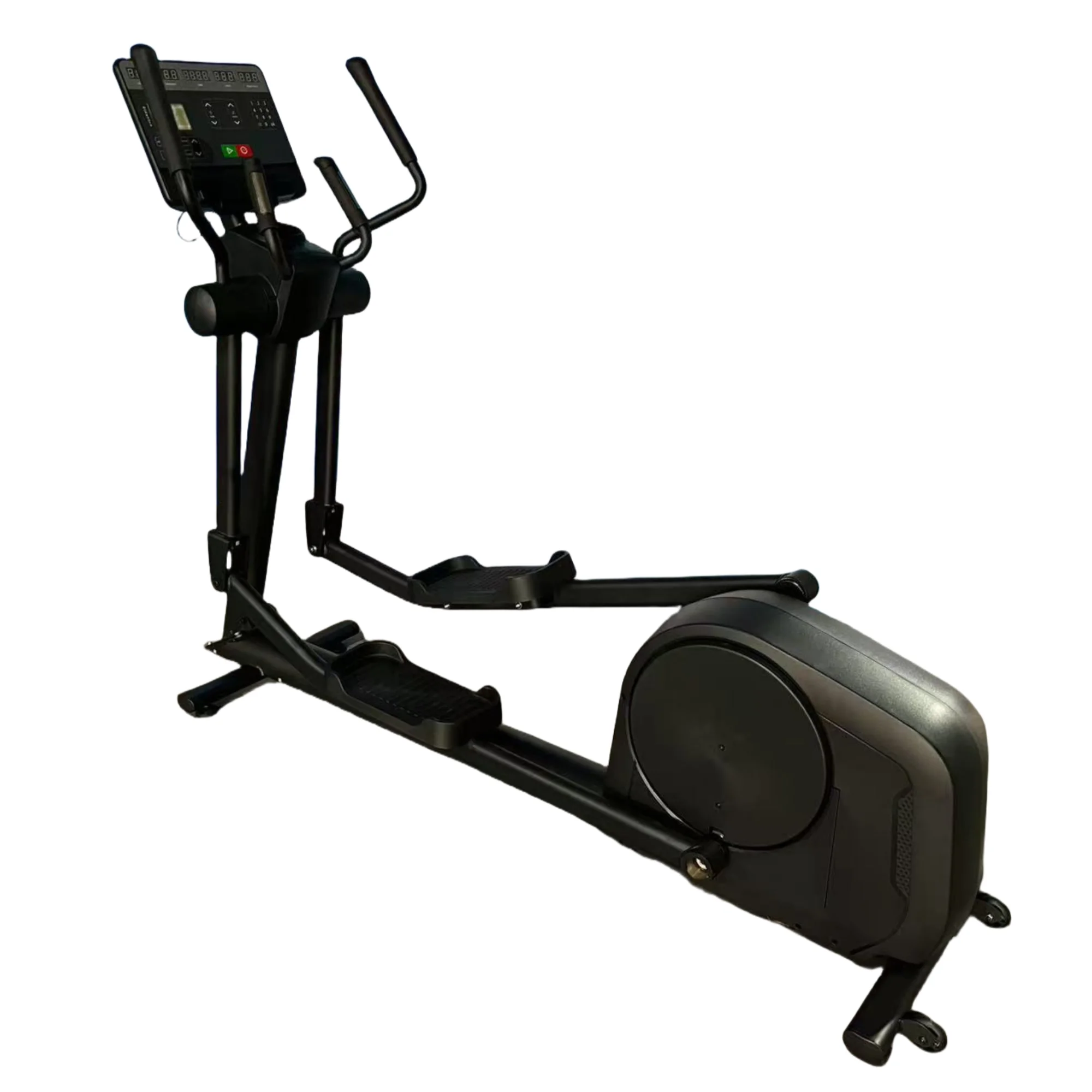 Alat Fitness Manual Magnetic Elliptical Cross Trainer dengan Layar LED untuk Rumah & Gym