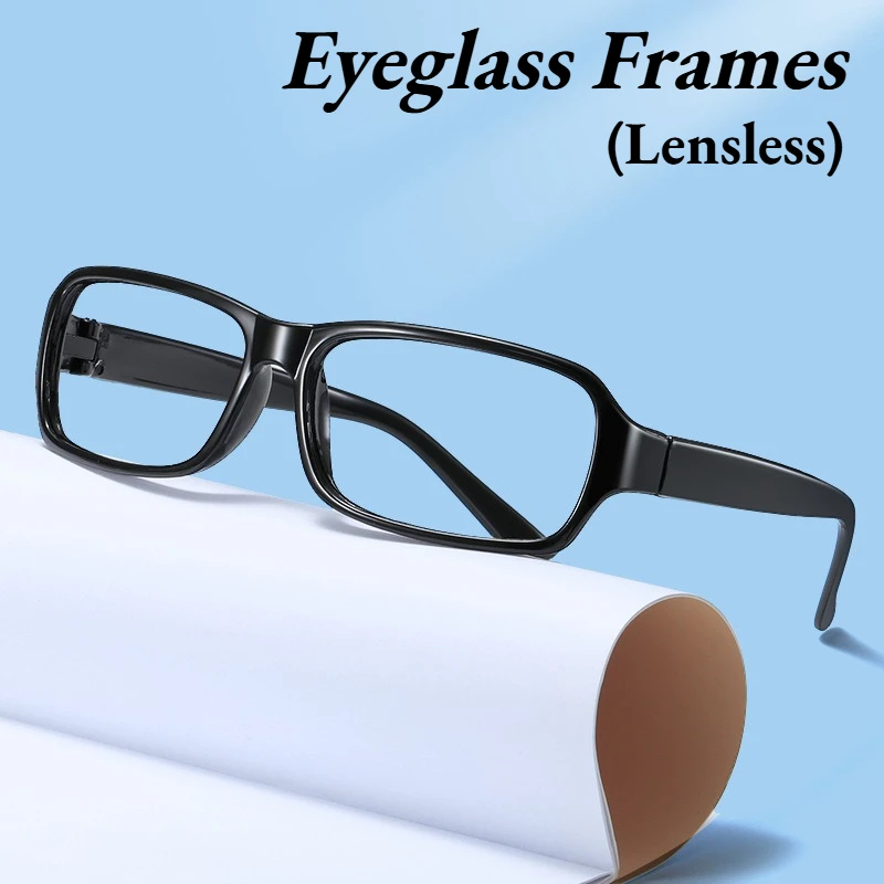 

2025 New Vintage-inspired Square-frame Eyeglass Frames Classic, Ultra-lightweight and Comfortable Non -lens Glasses