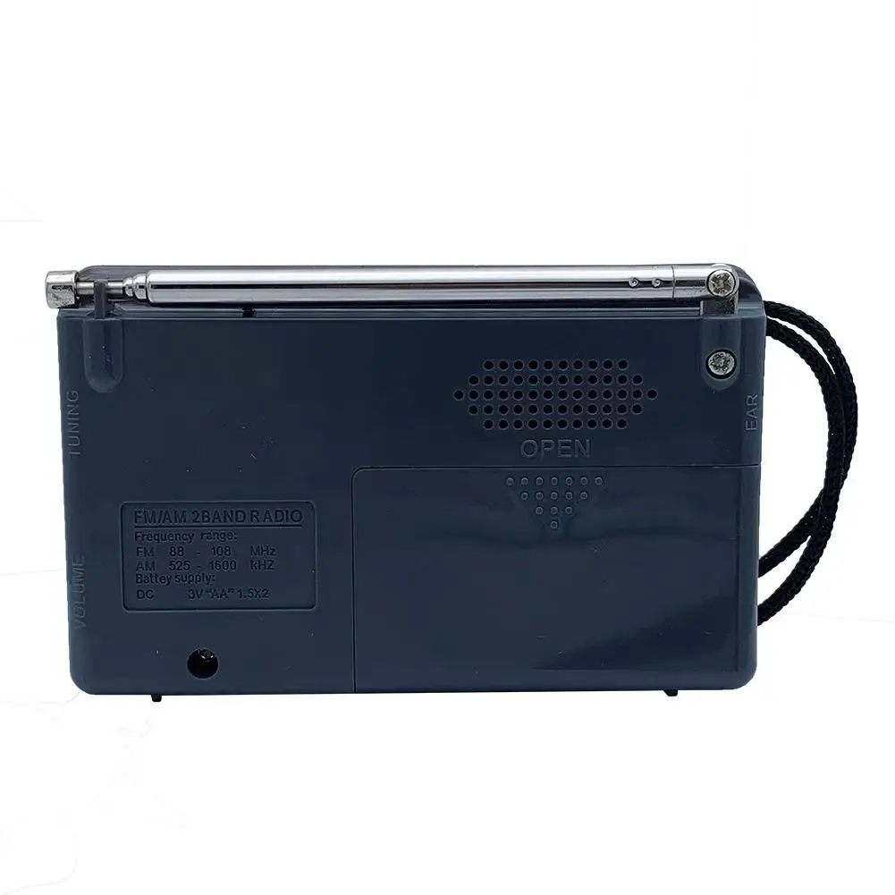 Para am fm multi-função portátil mini rádio BC-R2048 mini rádio multifuncional portátil k8m3
