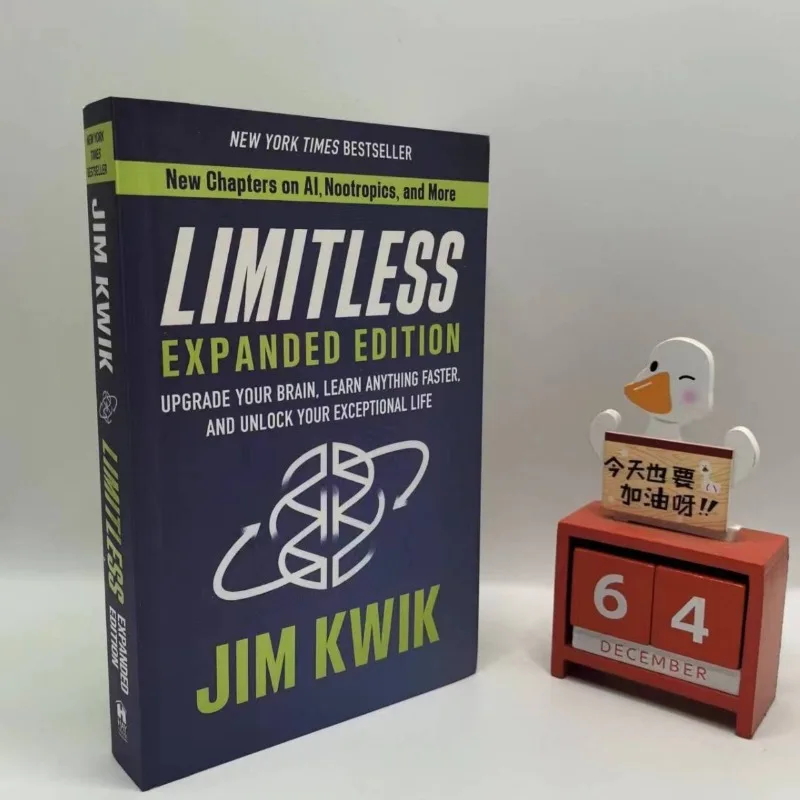 Limitless Expanded Edition By Jim Kwik Upgrade Your Brain, Learn Anything Faster, and Unlock Your Exceptional Life Paperback