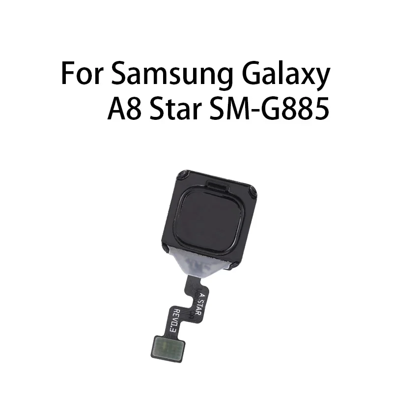 GEFENIS Org Home Button Fingerprint Sensor Flex Cable For Samsung Galaxy A8 Star SM-G885