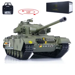 Tongde 1/16 Scale RC Tank Centurion MK5 Electric Tanks Infrared Battle System Light Sound BB Shooting Smoking Unit Barrel Recoil