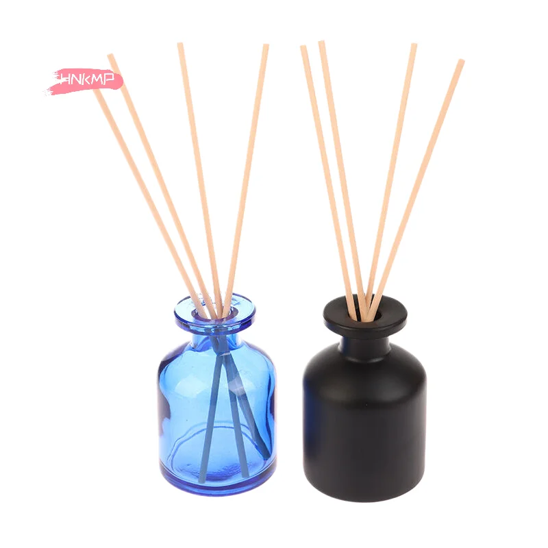 H-1pc 100ml Fragrance Empty Bottles Can Use Rattan Stick Purifying Air Aroma Diffuser Set Essential Oil Bottles For Room Office