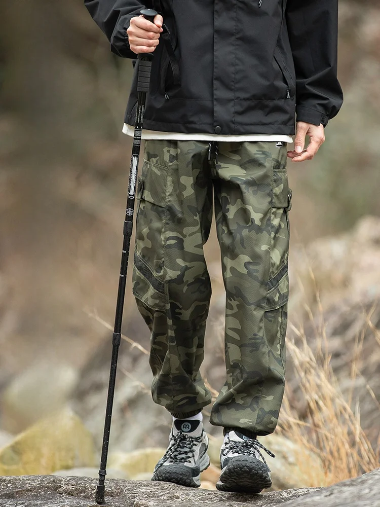 

Мужские джинсы Paul Frank Large-Mouth Monkey Military-Sle: повседневные, прямого кроя, свободные, весна-осень, с камуфляжным принтом