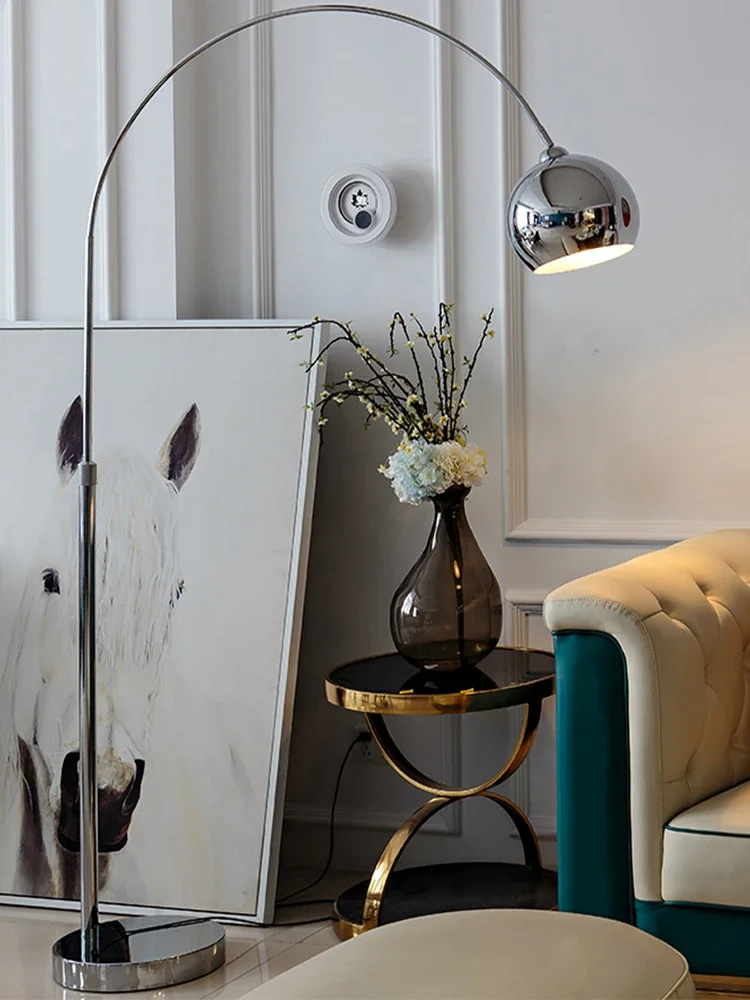 Lámpara de pesca lámpara de pie lámpara de mesa vertical de elevación de metal