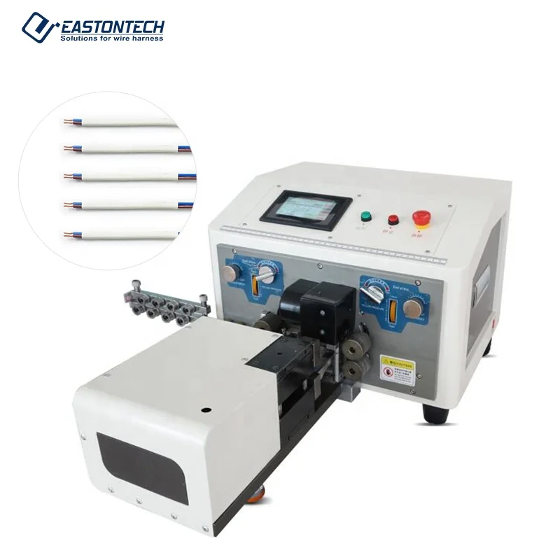 EW-3020+T Full Automatic Electric Wire Stripping Machine Wire Stripping Twisting Machine Cable Cutting And Stripping Machine