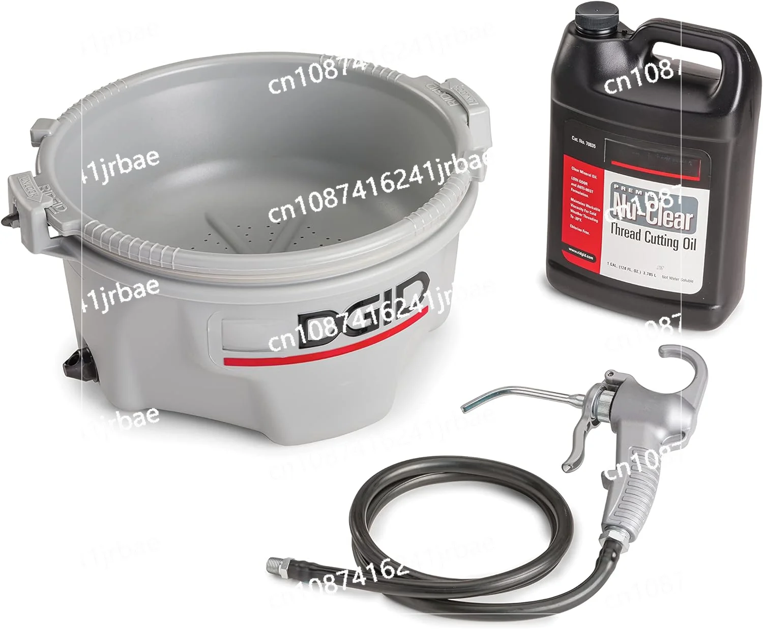 FOR RIDGID 10883 Model 418 Oiler with Premium Thread Cutting Oil, Silver