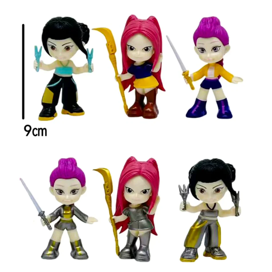 1-24pcs Kpop Demon Hunters blind box Figuur Speelgoed Derpys Tiger Rumi Mira Zoey Sussy Beeldje Pop voor Fans Kerst verjaardagscadeau