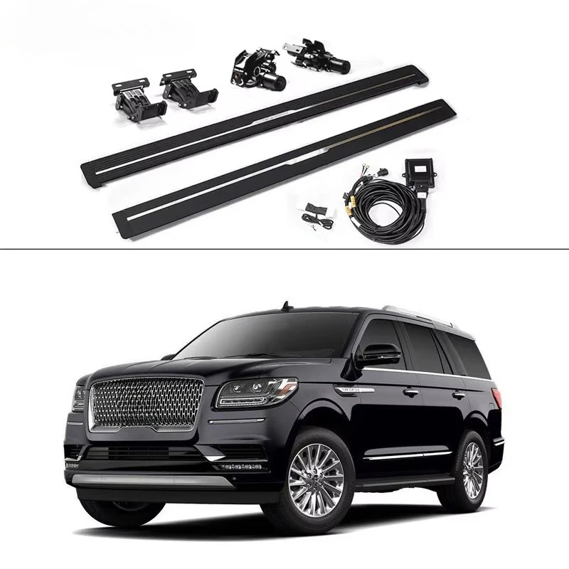 

Automatic Retract Step Electric Power Side Steps Running Board Power Deployable Footstep for Navigator Aviator Nautilus