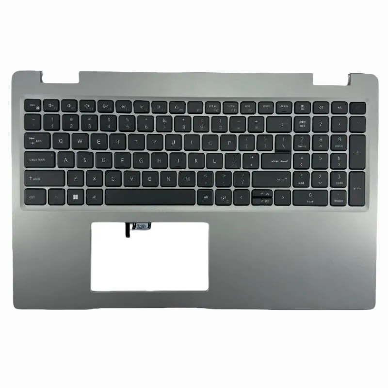 H New 09MDK8 9MDK8 For DELL Latitude 5520 E5520 Palmrest Upper Case KB Bezel Cover