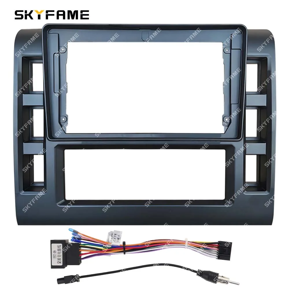 SKYFAME Car Frame Fascia Adapter Android Radio Dash Fitting Panel Kit For Foton Linghang M3 Ollin Jieyun