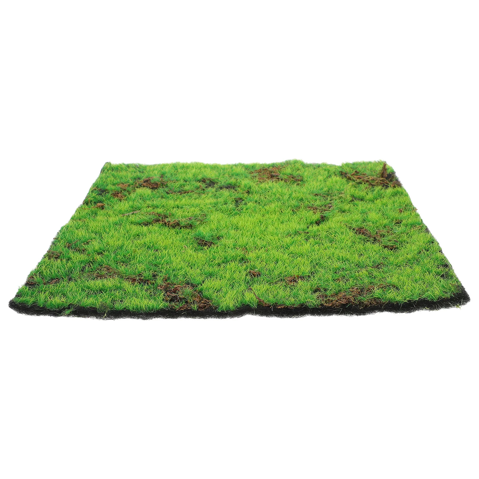 Live Moss Simulated Lawn Fake Grass Rug Mini Garden Decor Green Plastic Micro Scene