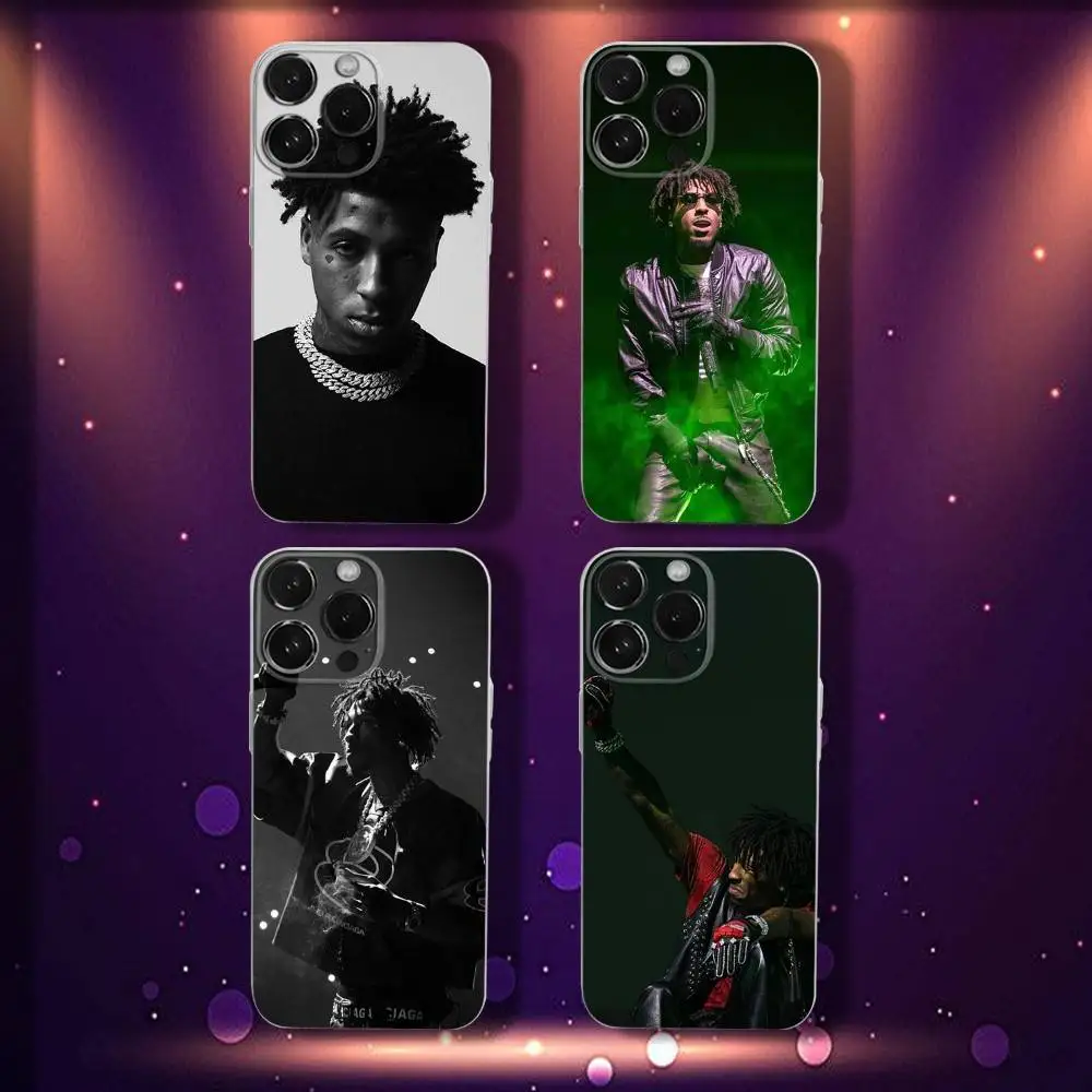 

Rapper Y-YoungBoy Singer Phone Case For iPhone 17,16,15,14,13,12,11 Pro,Max,Plus,X,XS,XR,SE4,E Mini Transparent Soft Cover