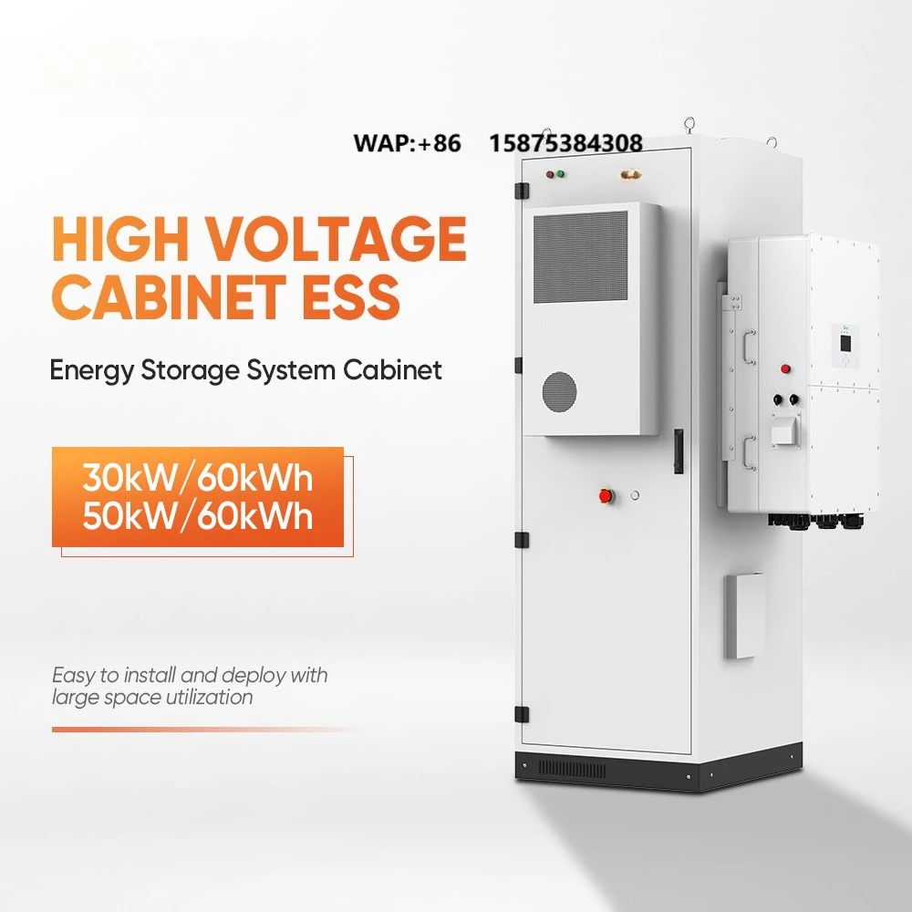 Solar Air Cooling LifePO4 Battery off Grid Energy Storage System 30 kW 50 kW 60kWH High Voltage Cabinet with Deye Solar Inverter
