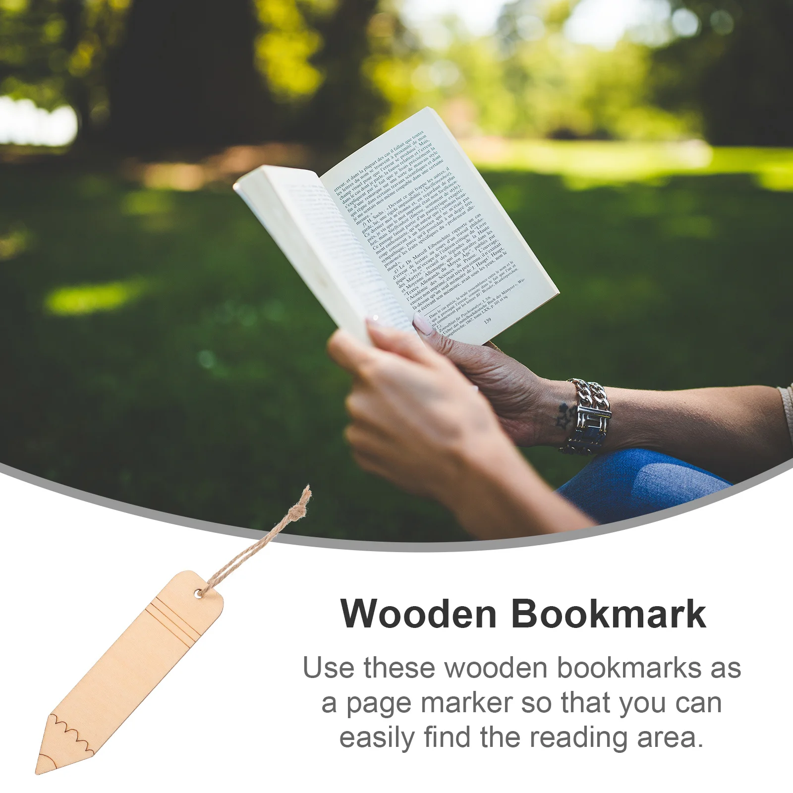 10 шт. пустые деревянные закладки, незавершенные покраски, сделай сам, деревянные подвесные бирки, маркеры для страниц для чтения, деревянная закладка, пустая