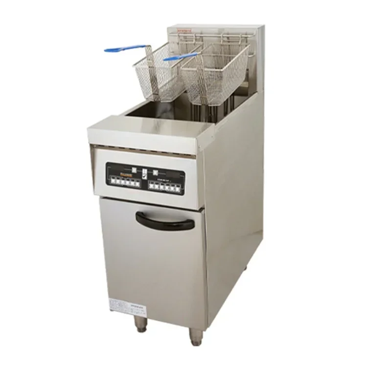 

vertical automatic 30L large capacity frying chicken machine electric deep commercial fryer