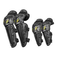 Racing Knee Pads Breathable Off-Road Knee Protector PP Motorbike Knee Guard Motorcycle Elbow Protector for MTB Riding Off-Road