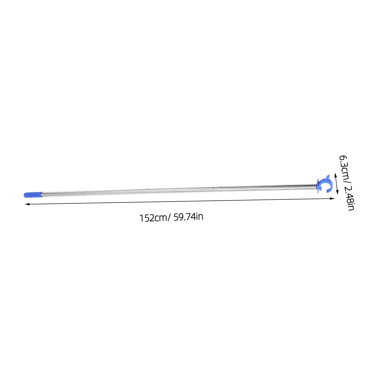 Telescopic Window Opener Rod Adjustable Height Awning Opener Lightweight Stick for High Windows Skylights Elderly Bedroom
