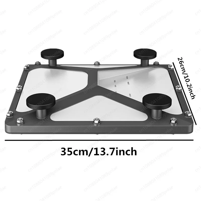 Mini Aluminum Alloy RV Roof Signal Mount with Protective Cover Heavy-Duty Metal Bracket